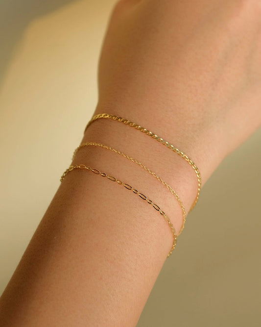 Solid Gold Rosalita Bracelet